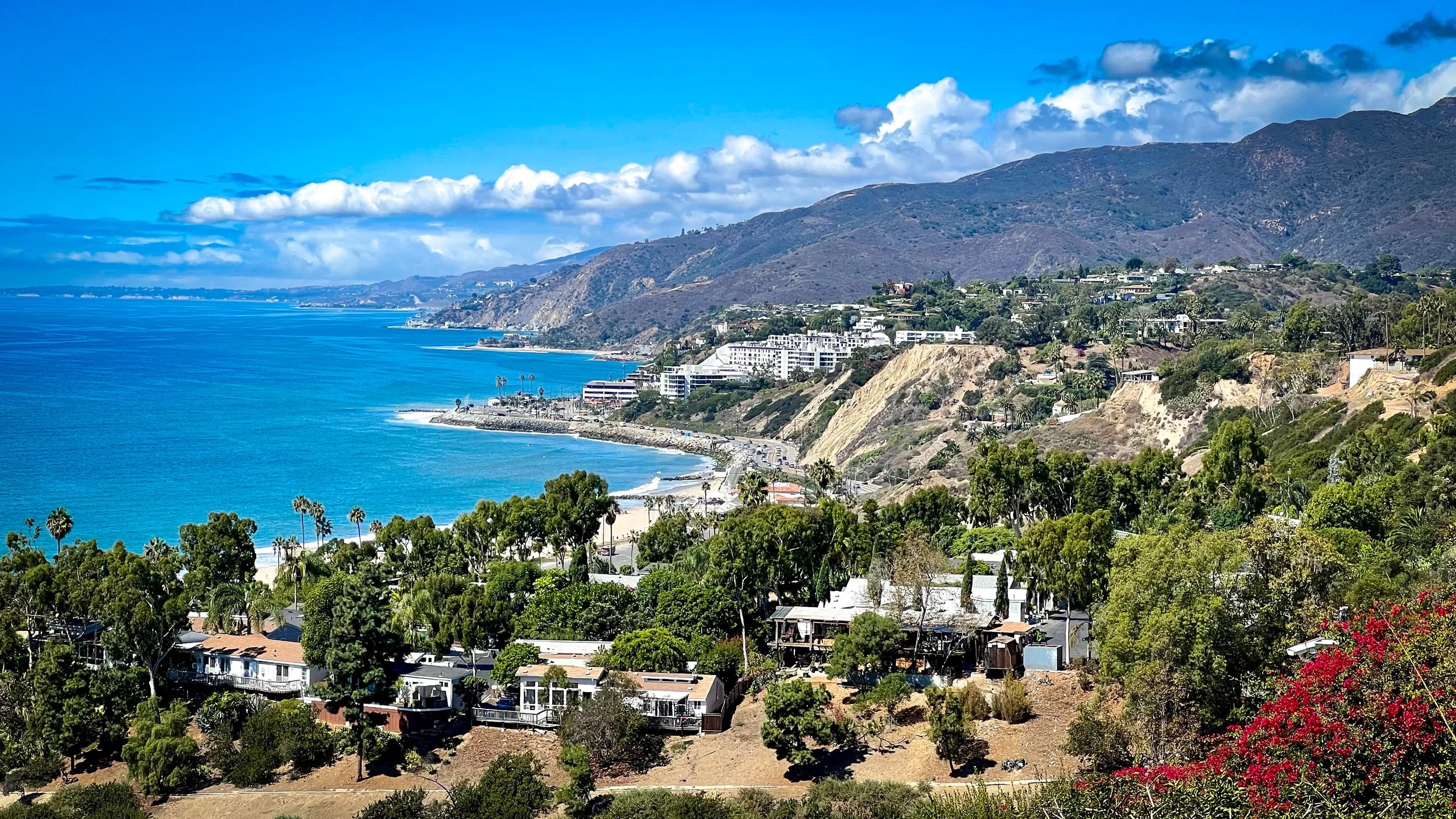 Pacific Palisades coastline