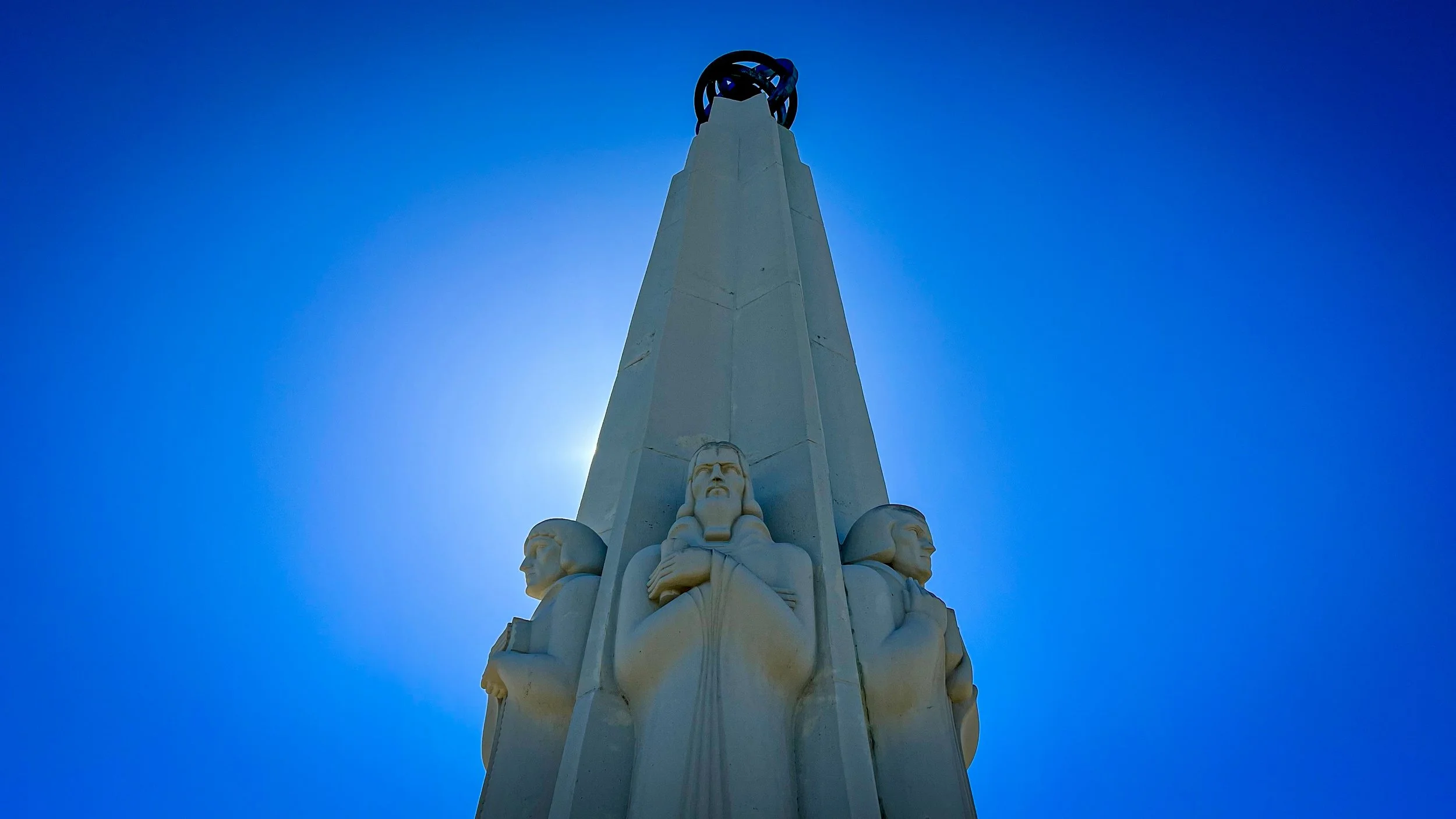 Griffith Observatory Astronomers Monument